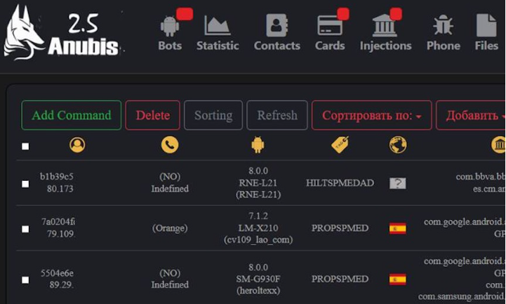 ANUBIS 7.0 ANDROID BOTNET (Panel + Builder+ Tutorial)