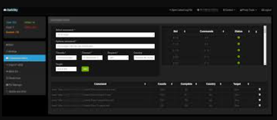 DarkSky DDoS Loader Bot Cracked 2025