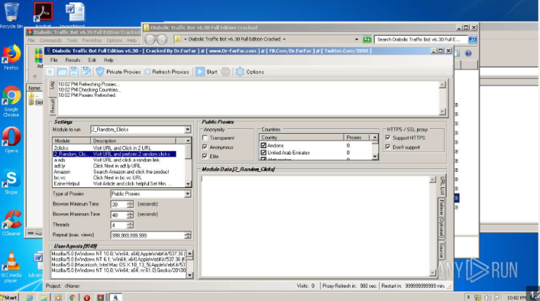 Diabolic Traffic Bot Full Edition v8.0 Activated
