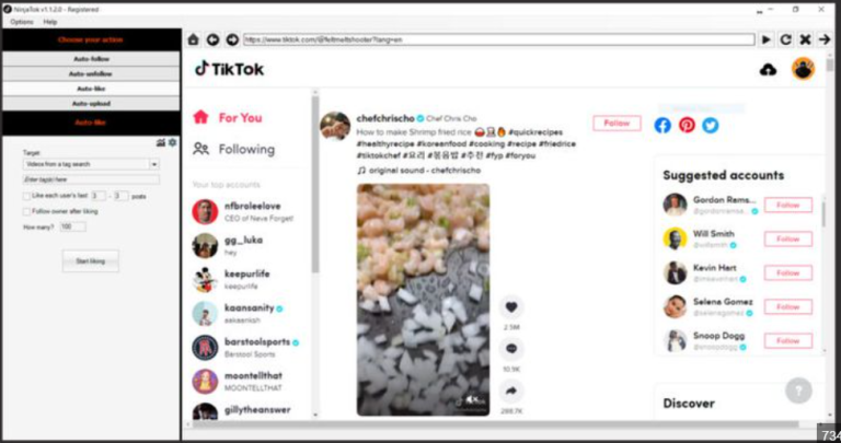 NinjaTok tiktok Bot 2024 latest