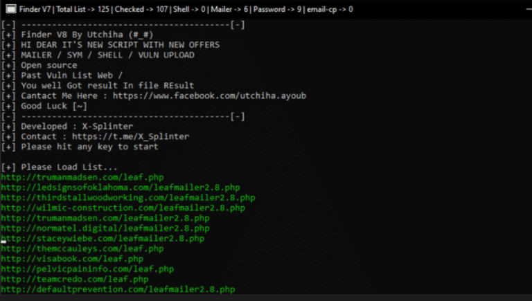 Shell FINDER V-7 latest version