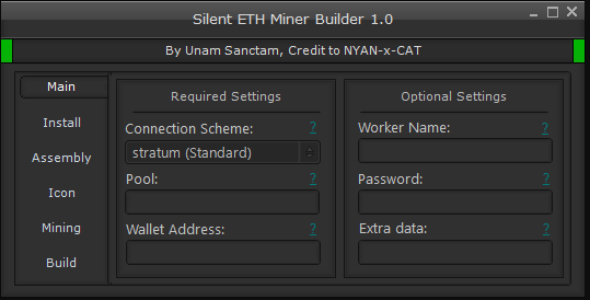 Silent ETH Miner v1.6.0
