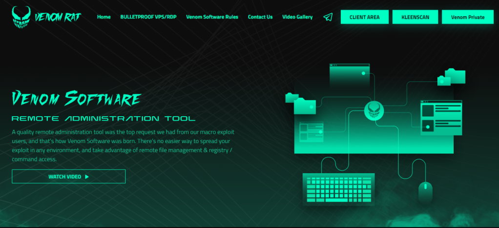VENOM RAT 5.0.4 HVNC Cracked