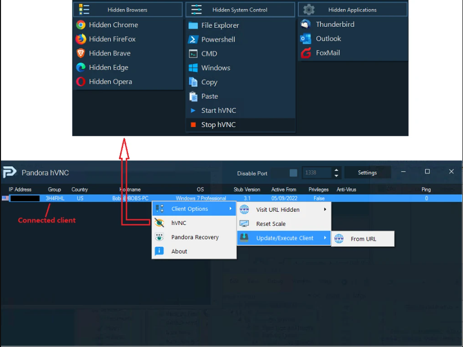 bitrat HVNC RAT 2025 Cracked with Source code