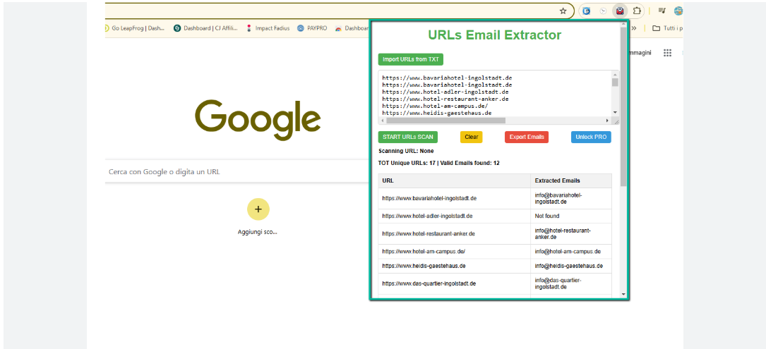 Google URL Extractor 2024