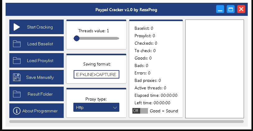 PayPal Cracker v1.0