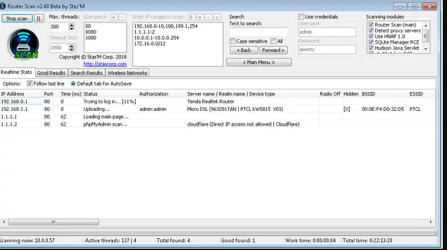 Router Scan v2.60