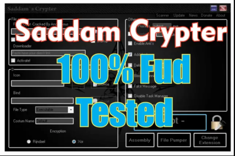 Saddam Crypter 2024 latest version