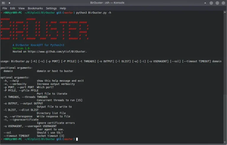 BirDuster v1.0