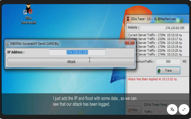 DDoS Tracer 1.0
