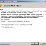 DOC Macro Exploit 2026