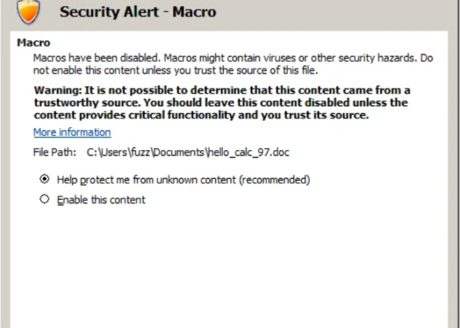Cyber Defenses with Cutting-Edge DOC Macro Exploit Detection for 2026