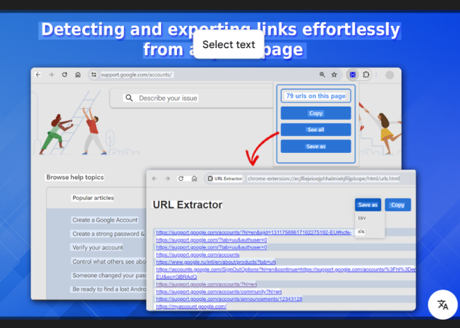 Google’s Hidden URLs with the Ultimate Cybersecurity Extraction Tool