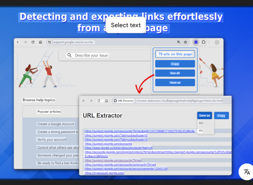 Google’s Hidden URLs with the Ultimate Cybersecurity Extraction Tool