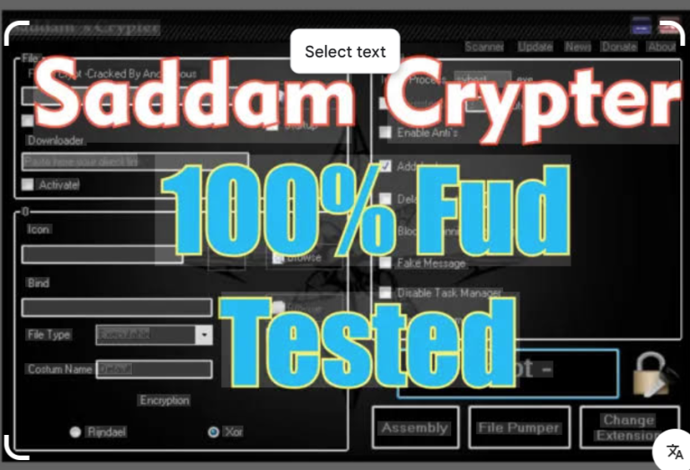 Saddam Crypter 2026