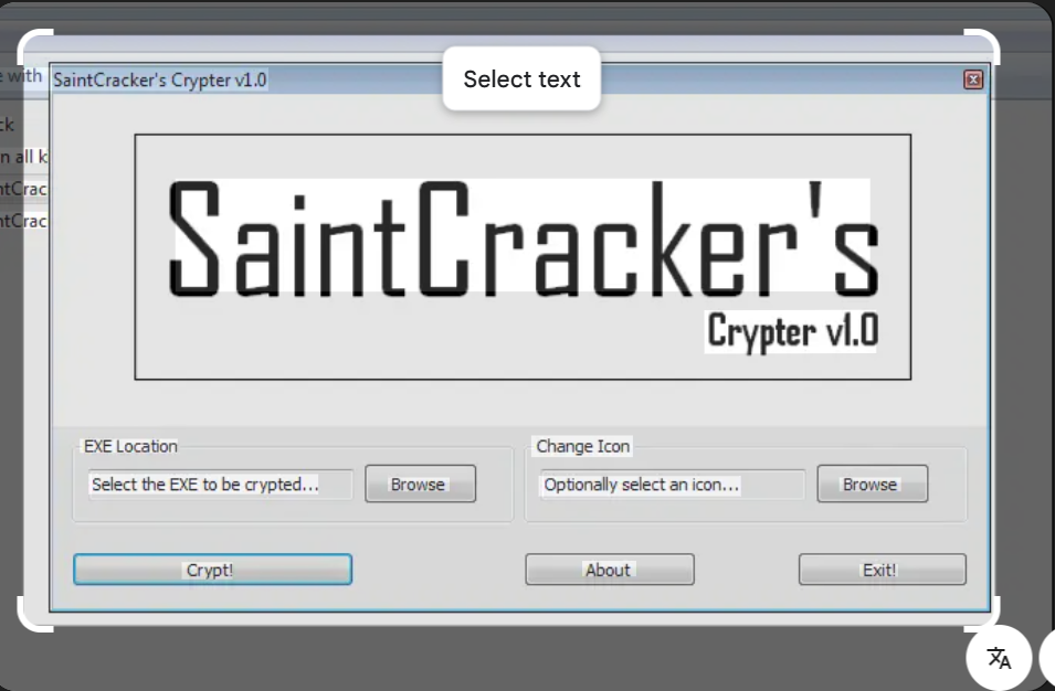 Elevate Your Cybersecurity Arsenal with Saint Crackers Crypter v1.0