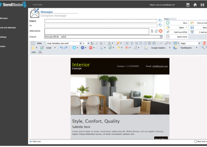 SendBlaster Pro Version 4.1.13 Activated