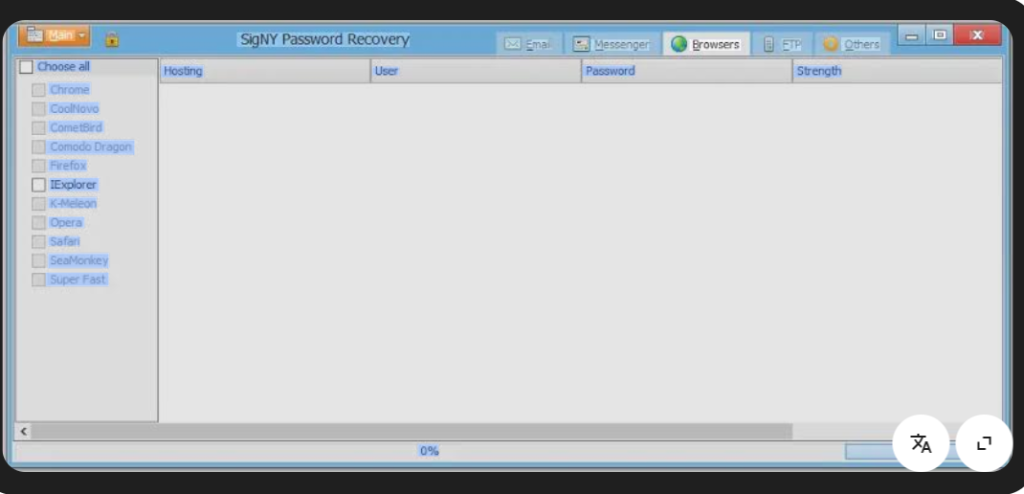 Signy Password Recovery 2026