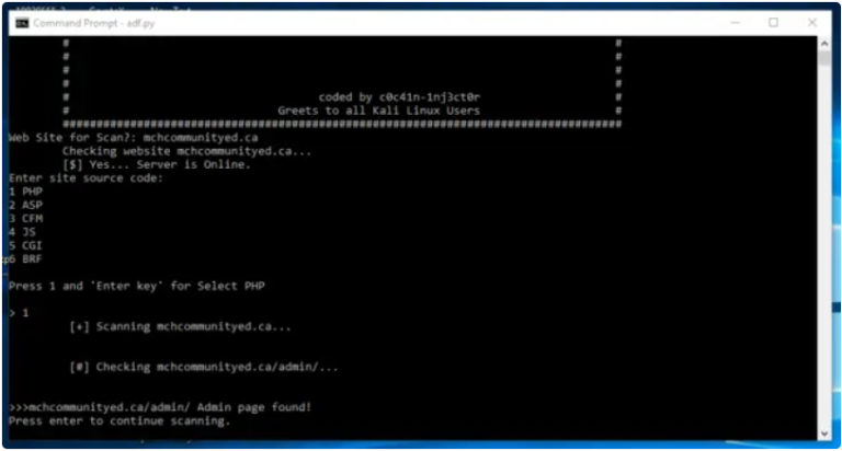 Admin Panel Finder 2025