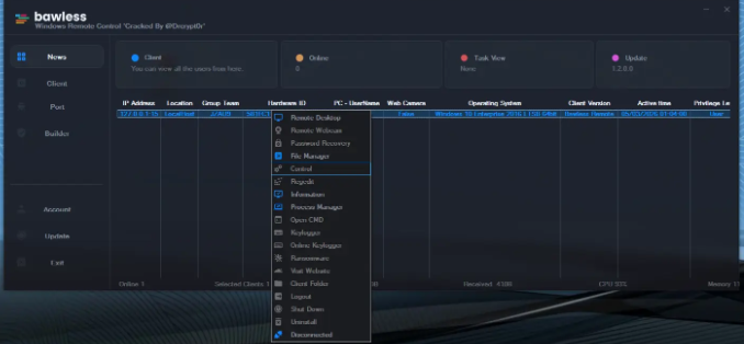 Bawless RAT 2026 Cracked