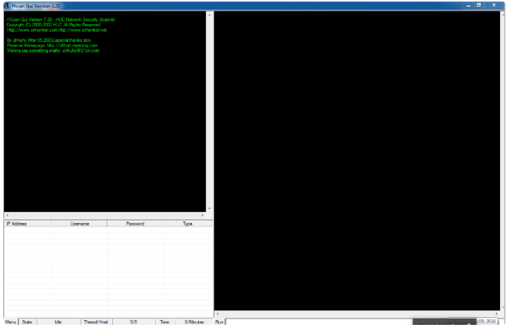 HScan Gui Version 1.20