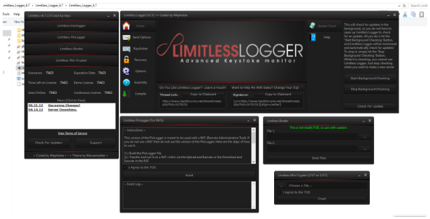 Limitless Keylogger 2025
