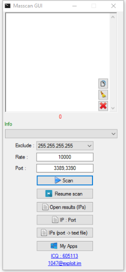 Masscan GUI 2025