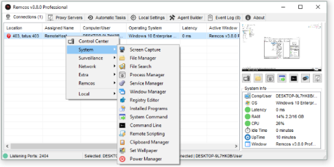 Remcos v3.8.0 Cracked