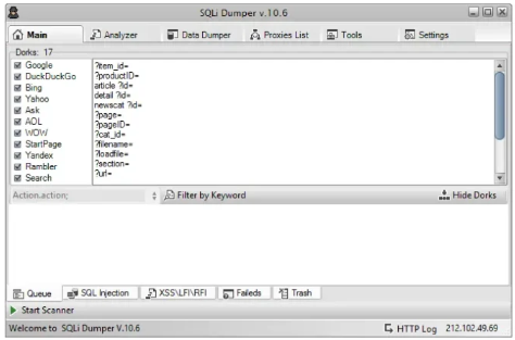 SQLi Dumper V 10.6