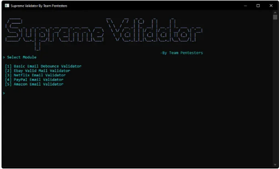 Supreme Validator v1.0