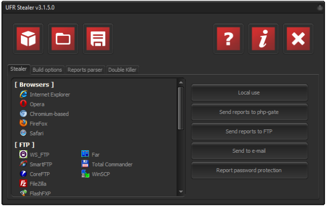 UFR Stealer 1.3.5.0