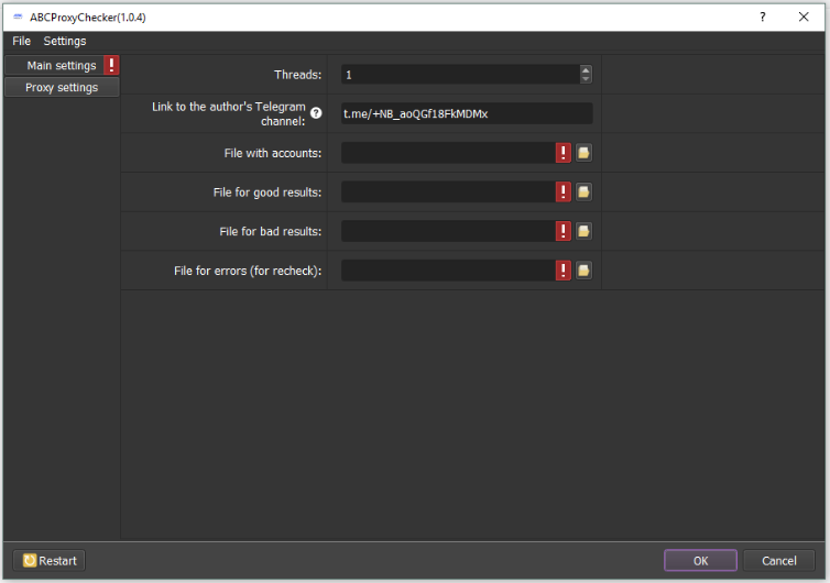 abcproxy.com Brute and Checker