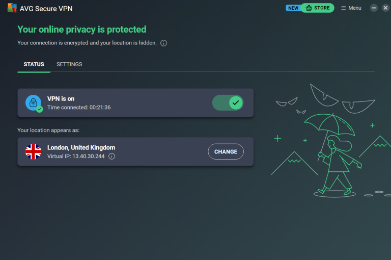 avg secure vpn