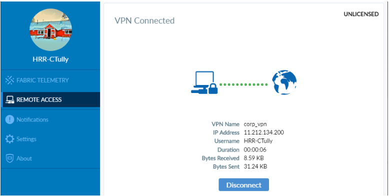 forticlient vpn