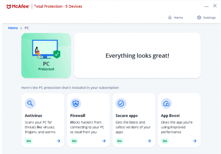 mcafee safe connect vpn