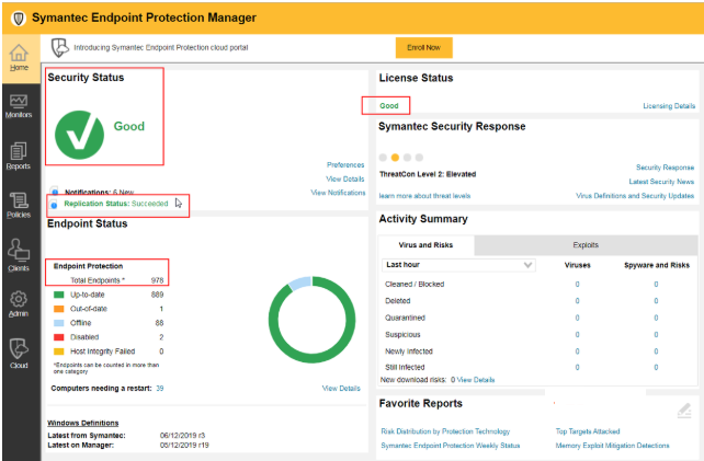 symantec endpoint security
